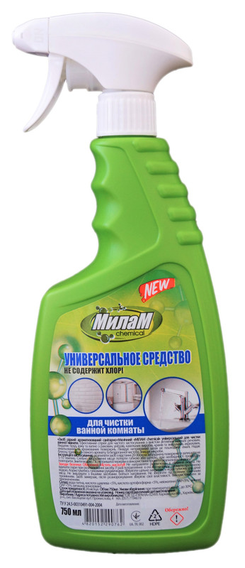 Засіб для чищення ванної кімнати МИЛАМ , 0,75 л